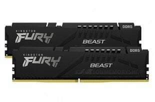 Kingston Fury Beast KF552C36BBEK2-64 цена и информация | Оперативная память (RAM) | pigu.lt