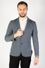 Пиджак мужской Frappoli, серый цена и информация | Мужские пиджаки | pigu.lt