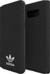 Adidas OR Booklet Case BASIC Sam S8+ G955 czarny|black 28207 цена и информация | Чехлы для телефонов | pigu.lt