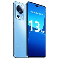 "Xiaomi 13 Lite 5G" 8GB|128GB "Lite" mėlyna kaina ir informacija | Mobilieji telefonai | pigu.lt