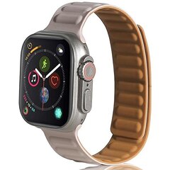 Beline pasek Apple Watch Magnetic 38|40|41mm khaki цена и информация | Аксессуары для смарт-часов и браслетов | pigu.lt