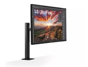 LG 80 см/32 дюйма (3840x2160) LG UltraFine Ergo 32UN880P-B 16:9 5 мс IPS 2xHDMI DisplayPort USB-C Поворотный динамик VESA 4k цена и информация | Мониторы | pigu.lt
