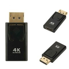 DisplayPort to HDMI Adapter 4K@60Hz kaina ir informacija | Adapteriai, USB šakotuvai | pigu.lt