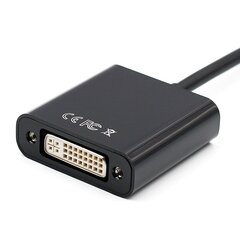 DisplayPort to DVI Adapter 2K@60 / 24+5 pin цена и информация | Адаптеры, USB-разветвители | pigu.lt