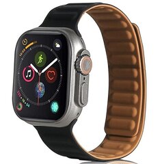 Beline pasek Apple Watch Magnetic 42|44|45|49mm czarny |black цена и информация | Аксессуары для смарт-часов и браслетов | pigu.lt