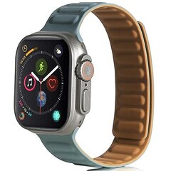 Beline pasek Apple Watch Magnetic 42|44|45|49mm zielony |green цена и информация | Аксессуары для смарт-часов и браслетов | pigu.lt