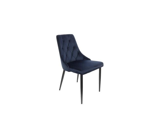 Valgomojo kėdė BRW Alvar, mėlyna kaina ir informacija | Virtuvės ir valgomojo kėdės | pigu.lt