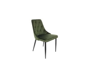 Valgomojo kėdė BRW Alvar, žalia kaina ir informacija | Virtuvės ir valgomojo kėdės | pigu.lt