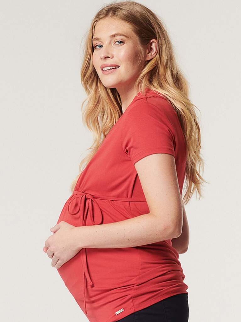 Palaidinė nėščioms ir maitinančioms Esprit 2820015-Red, raudona kaina ir informacija | Palaidinės, marškiniai moterims | pigu.lt