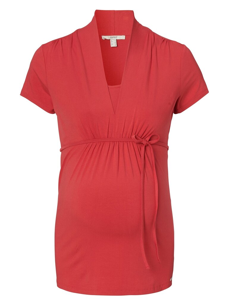 Palaidinė nėščioms ir maitinančioms Esprit 2820015-Red, raudona kaina ir informacija | Palaidinės, marškiniai moterims | pigu.lt