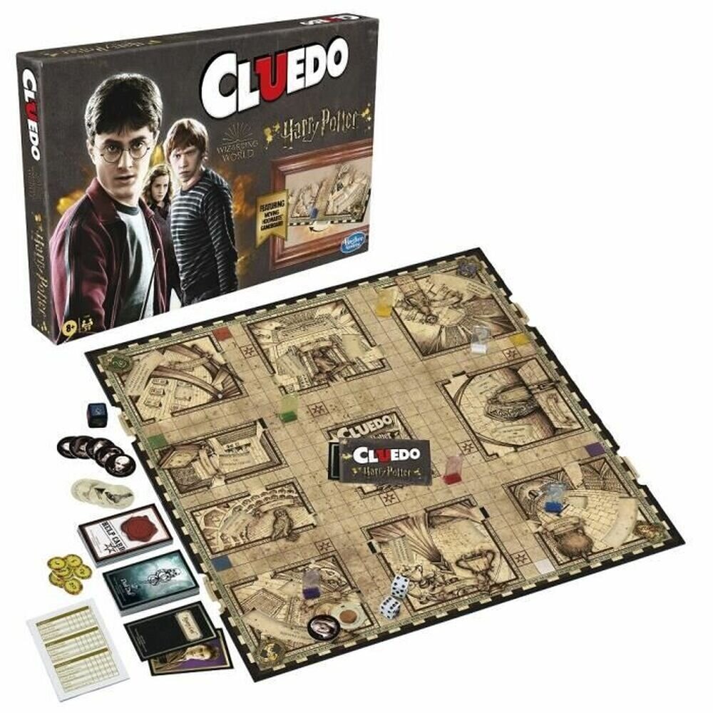 Stalo žaidimas Hasbro Cluedo Harry Potter, FR kaina ir informacija | Stalo žaidimai, galvosūkiai | pigu.lt