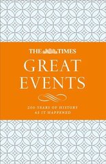 The Times Great Events 200 Years of History as it Happened kaina ir informacija | Istorinės knygos | pigu.lt