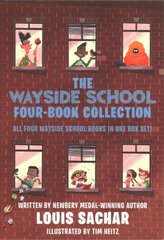 Wayside School 4-Book Box Set: Sideways Stories from Wayside School, Wayside School Is Falling Down, Wayside School Gets a Little Stranger, Wayside School Beneath the Cloud of Doom цена и информация | Книги для подростков  | pigu.lt