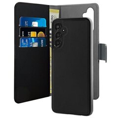 Puro Wallet Detachable Sam A54 5G A546 2w1 czarne|black PUSGA54BOOKC3BLK цена и информация | Чехлы для телефонов | pigu.lt