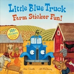 Little Blue Truck Farm Sticker Fun! цена и информация | Книги для малышей | pigu.lt