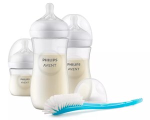 Buteliukų rinkinys Philips Avent Natural Response SCD837/12, 0 mėn+, 3 vnt. kaina ir informacija | Buteliukai kūdikiams ir jų priedai | pigu.lt