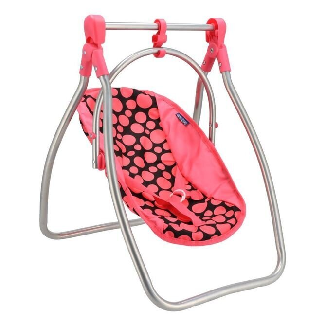 Maitinimo kėdutė lėlėms Playto Isabella 49237, rožinė kaina ir informacija | Žaislai mergaitėms | pigu.lt