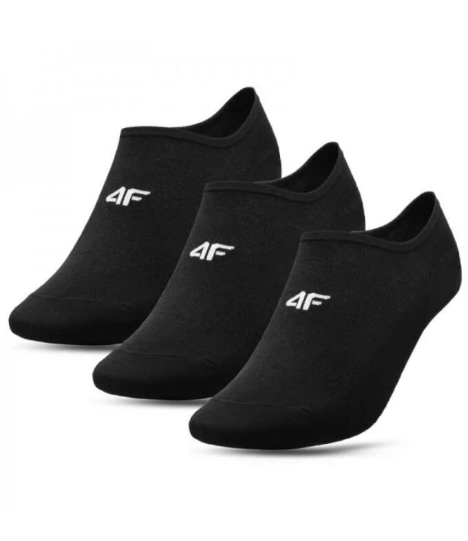 Kojinės moterims 4F, juodos, 3 poros kaina ir informacija | Moteriškos kojinės | pigu.lt