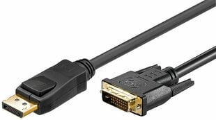 Goobay DisplayPort/DVI-D Dual Link, 1 m цена и информация | Кабели и провода | pigu.lt