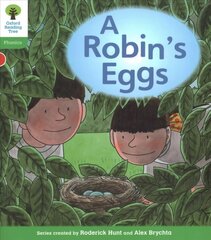 Oxford Reading Tree: Level 2: Floppy's Phonics Fiction: A Robin's Eggs: A Robin's Eggs, Level 2 kaina ir informacija | Knygos paaugliams ir jaunimui | pigu.lt