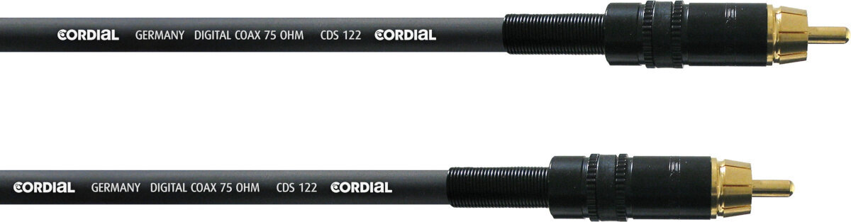 Cordial, S/PDIF, 3 m kaina ir informacija | Kabeliai ir laidai | pigu.lt