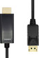 Fujtech DisplayPort/HDMI, 5 m kaina ir informacija | Kabeliai ir laidai | pigu.lt