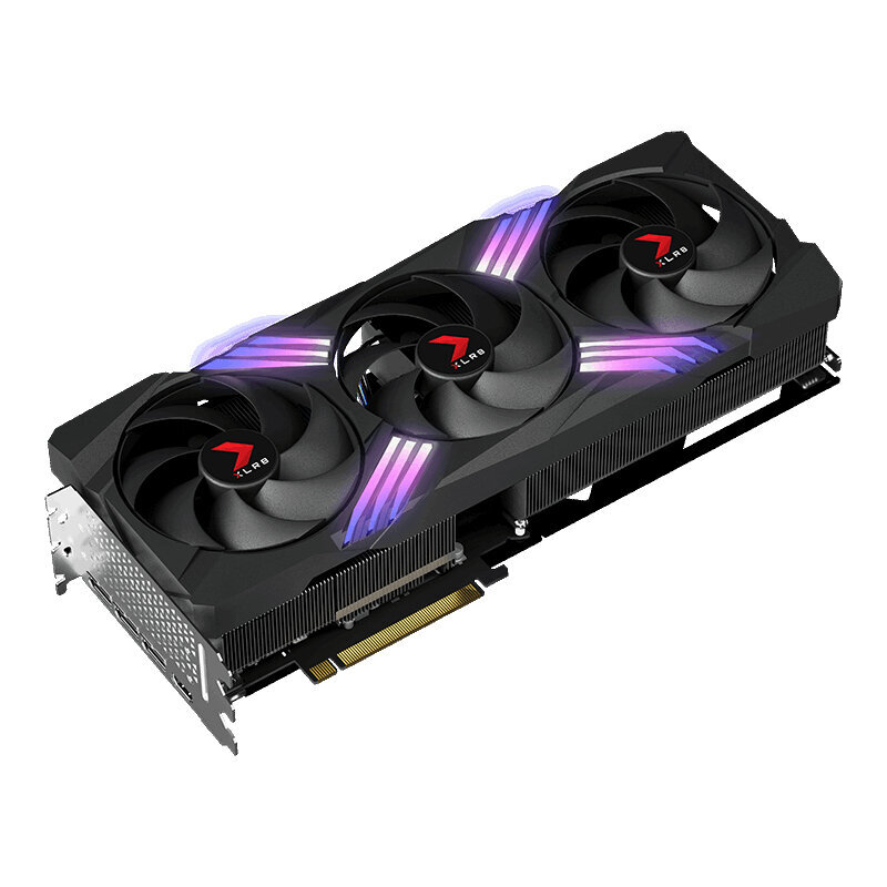 PNY GeForce RTX 4070 Ti OC XLR8 Gaming Verto TF (VCG4070T12TFXXPB1-O) kaina ir informacija | Vaizdo plokštės (GPU) | pigu.lt