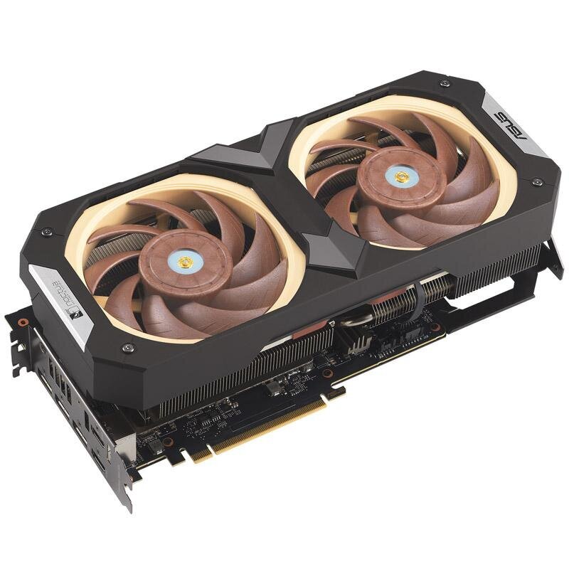 Asus GeForce RTX 4080 Noctua OC Edition (RTX4080-O16G-NOCTUA) kaina ir informacija | Vaizdo plokštės (GPU) | pigu.lt