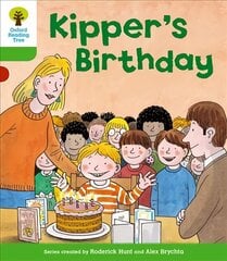 Oxford Reading Tree: Level 2: More Stories A: Kipper's Birthday, Level 2 цена и информация | Книги для подростков  | pigu.lt