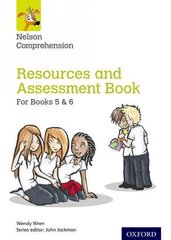 Nelson Comprehension: Years 5 & 6/Primary 6 & 7: Resources and Assessment Book for Books 5 & 6 2nd Revised edition цена и информация | Книги для подростков  | pigu.lt