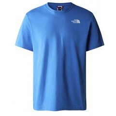 M s/s red box tee the north face for men's blue nf0a2tx2lv6 NF0A2TX2LV6 цена и информация | Мужские футболки | pigu.lt