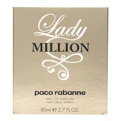 Paco Rabanne Lady Million eau de parfum для женщин 80 мл цена и информация | Женские духи | pigu.lt