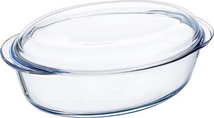 Форма для выпечки Pyrex Classic С крышкой 33 x 20 x 10 cm Прозрачный Cтекло (3 штук) цена и информация | Посуда, тарелки, обеденные сервизы | pigu.lt