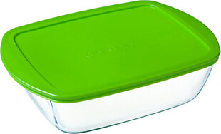 Круглая коробочка для завтраков с крышкой Pyrex Cook & Freeze 1,1 L 15 x 15 x 10 cm Прозрачный Силикон Cтекло (4 штук) цена и информация | Посуда для хранения еды | pigu.lt