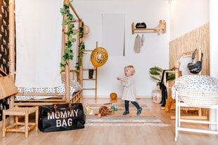 Сумка для мамы Childhom MOMMY BAG, Черная с золотым цена и информация | Аксессуары для колясок | pigu.lt