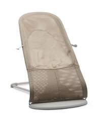 BabyBjorn gultukas Balance Soft Mesh, grey beige kaina ir informacija | Gultukai ir sūpynės | pigu.lt