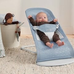 Gultukas Babybjörn Balance soft mesh, sky blue kaina ir informacija | Gultukai ir sūpynės | pigu.lt