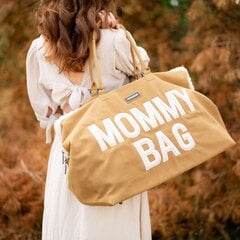 Сумка для мамы Childhome Mommy bag, Suede look цена и информация | Аксессуары для колясок | pigu.lt