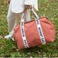 Mamos krepšys Childhome Mommy bag Signature, Canvas – terracotta kaina ir informacija | Vežimėlių priedai | pigu.lt