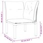 vidaXL Sodo komplektas, 4 dalių, juodas ir pilkas, poliratanas kaina ir informacija | Lauko kėdės, foteliai, pufai | pigu.lt