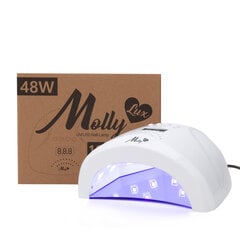 Лампа для ногтей Dual LED UV 48w гибридная MollyLux цена и информация | Аппараты для маникюра и педикюра | pigu.lt