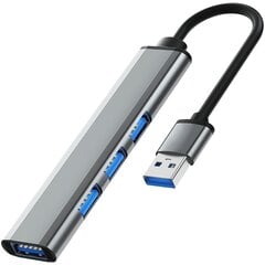 Adapteris Reagle HUB USB-A ir 4x USB 3.2 Gen 1 kaina ir informacija | Adapteriai, USB šakotuvai | pigu.lt