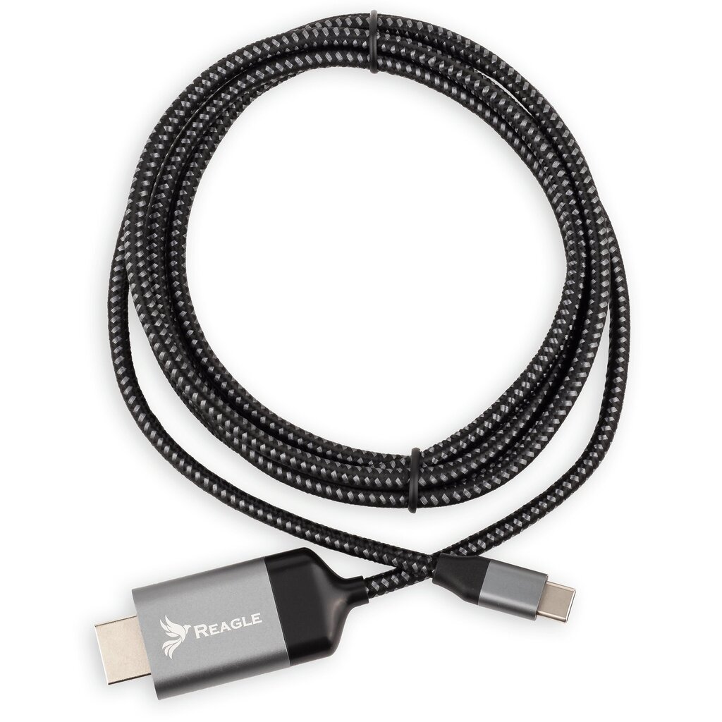 Reagle USB-C/HDMI, 2 m kaina ir informacija | Kabeliai ir laidai | pigu.lt