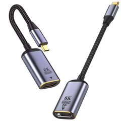 Adapteris Reagle USB-C DisplayPort USB-C kaina ir informacija | Adapteriai, USB šakotuvai | pigu.lt