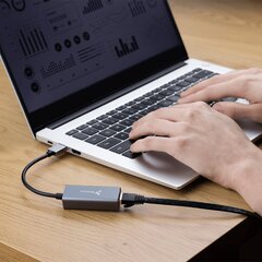 Adapteris Reagle USB-Ethernet LAN цена и информация | Адаптеры, USB-разветвители | pigu.lt