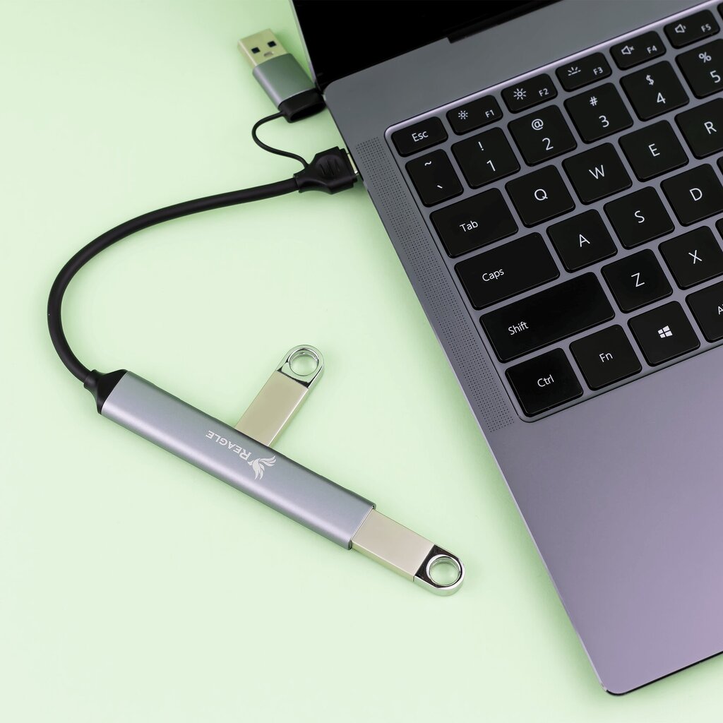 Adapteris Reagle USB C USB 3.1 цена и информация | Adapteriai, USB šakotuvai | pigu.lt