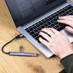 Adapteris Reagle USB C USB 3.1 цена и информация | Адаптеры, USB-разветвители | pigu.lt