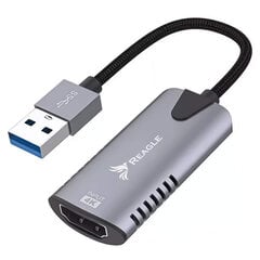 Adapteris Reagle 4K USB 3.2 Gen 1 HDMI цена и информация | Адаптеры, USB-разветвители | pigu.lt