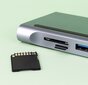 REAGLE HUB STOTELĖ, USB-C DP 8K HDMI RJ45 100W M1 kaina ir informacija | Adapteriai, USB šakotuvai | pigu.lt