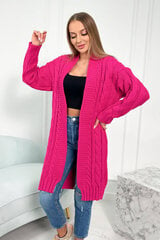Megztinis moterims 24344, rožinis kaina ir informacija | Megztiniai moterims | pigu.lt